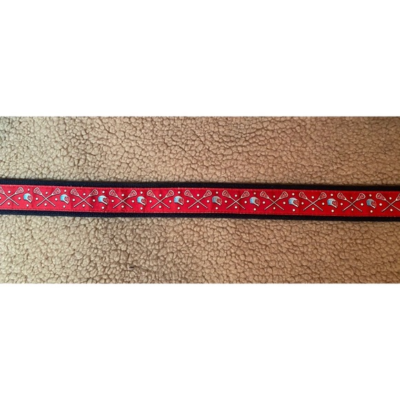 Vineyard Vines Men’s Lacrosse Canvas Club Belt - Picture 4 of 7